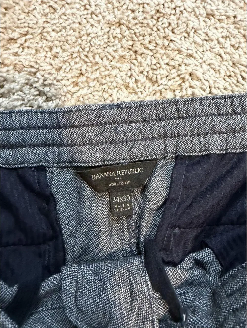 Banana Republic Men's Grey Trousers